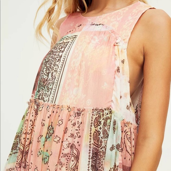 NEW Free People Bandana Rama Maxi Dress - Picture 15 of 16
